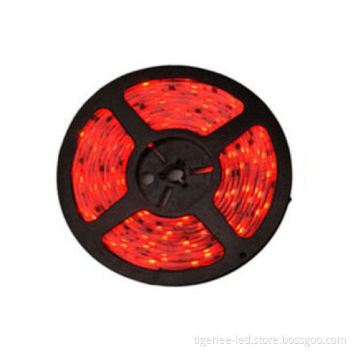 CE Multicolor Flexible LED Strips with High Brightness of 12-14lm/LED, SMD5050 60 Pieces/m